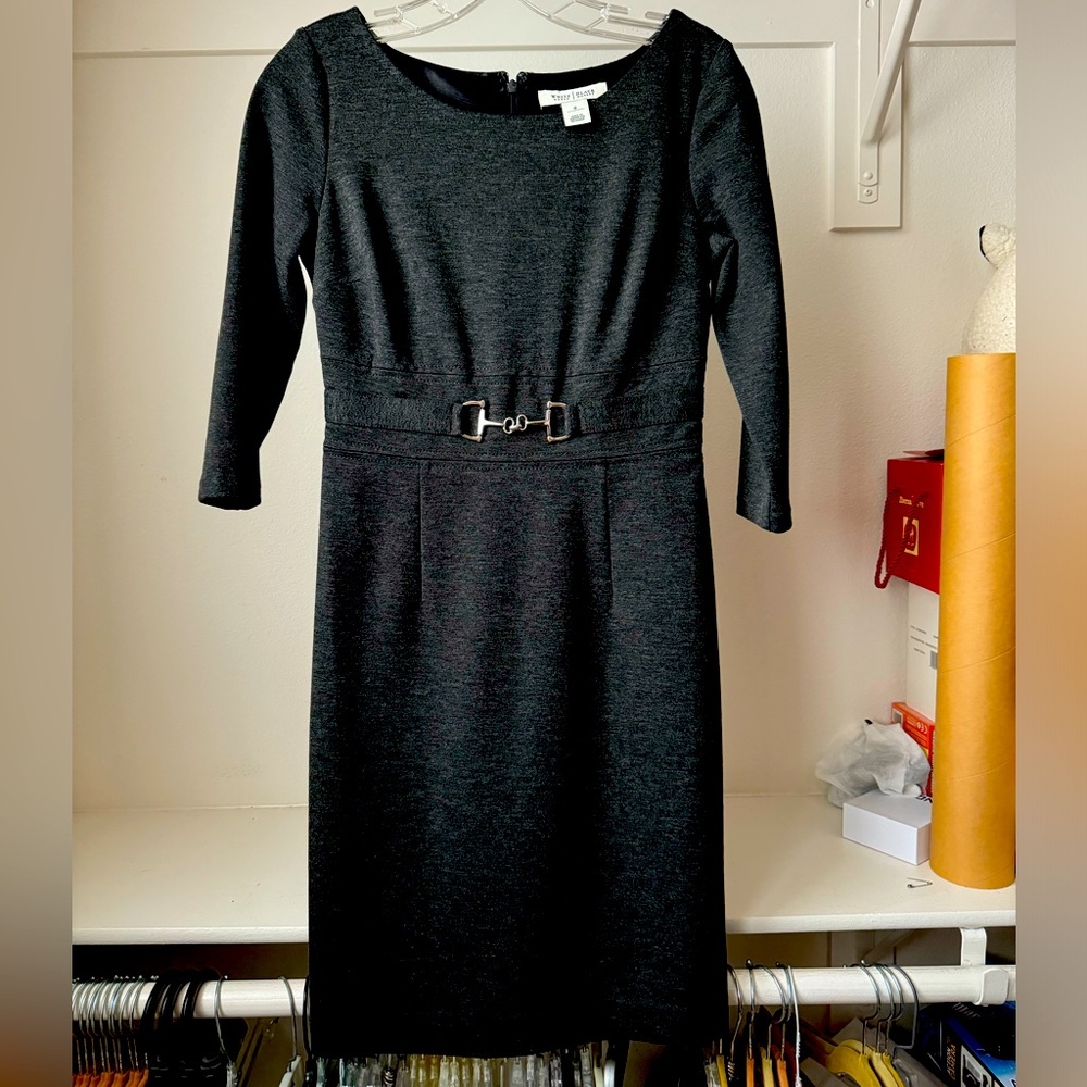 WHITE HOUSE BLACK MARKET fitted dress